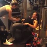 Lesbians Training At The Gym